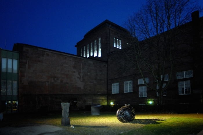 NatHalie Braun Barends Art d'Installation - Installation lumineuse PHaradise à la Kunsthalle Mannheim Billingbau