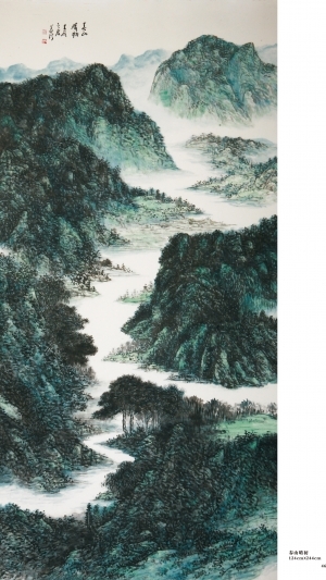 La galerie Fenghetang œuvre - Au début de beau temps dans la montagne au printemps