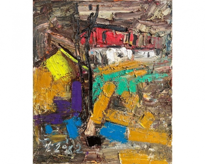 Xiang Weiguang Peinture à l'huile - Abstract Expressionist