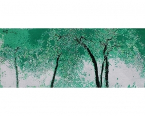 Tous les types de peintures contemporaines - Arbres verts