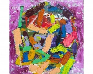 Peinture à l'huile contemporaine - Expressionniste abstrait 12