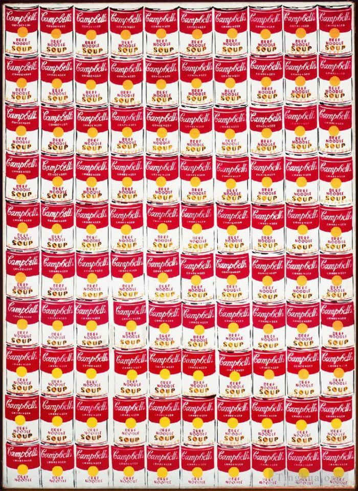Andy Warhol Types de peintures - 100 canettes