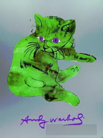 Andy Warhol Types de peintures - Un chat nommé Sam