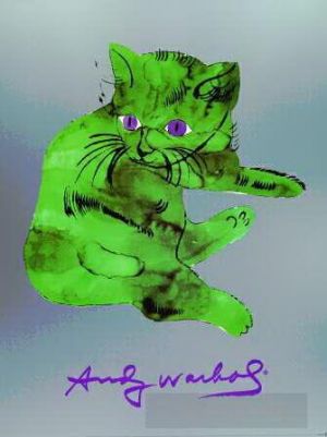 Andy Warhol œuvre - Un chat nommé Sam
