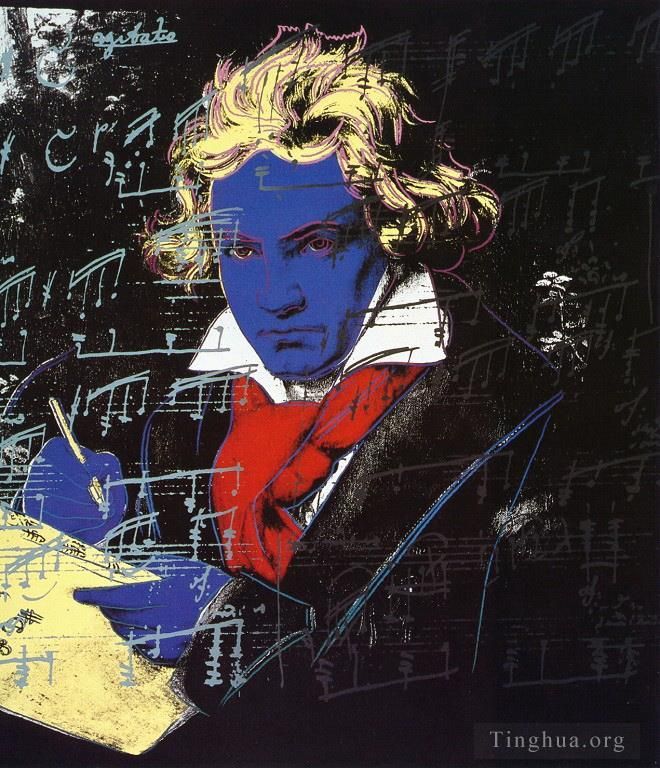 Andy Warhol Types de peintures - Beethoven