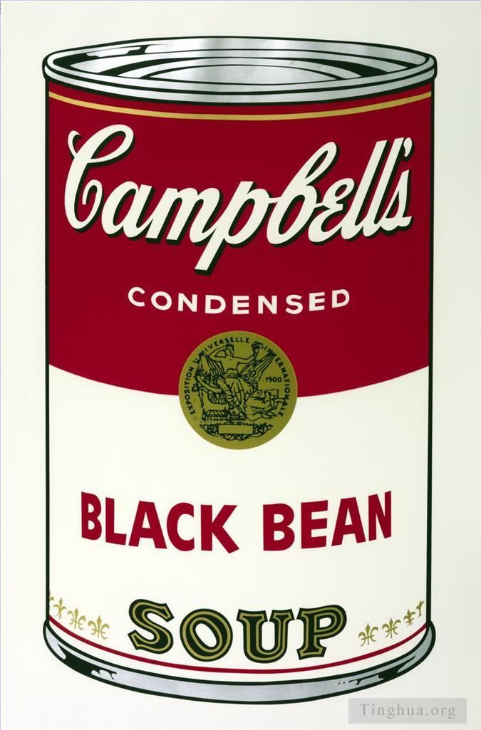 Andy Warhol Types de peintures - Haricot noir
