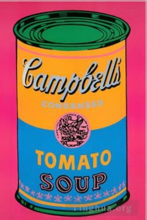 Andy Warhol œuvre - Soupe Campbell en boîte de tomates
