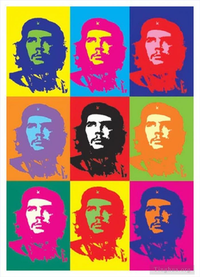 Andy Warhol Types de peintures - Che Guevara