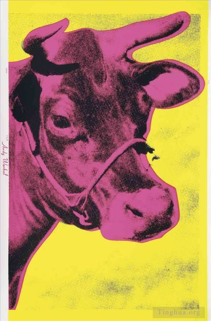 Andy Warhol Types de peintures - Vache 3