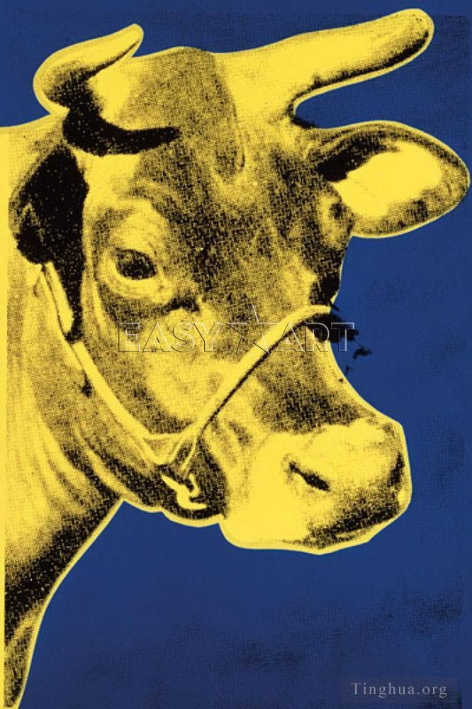 Andy Warhol Types de peintures - Vache 4