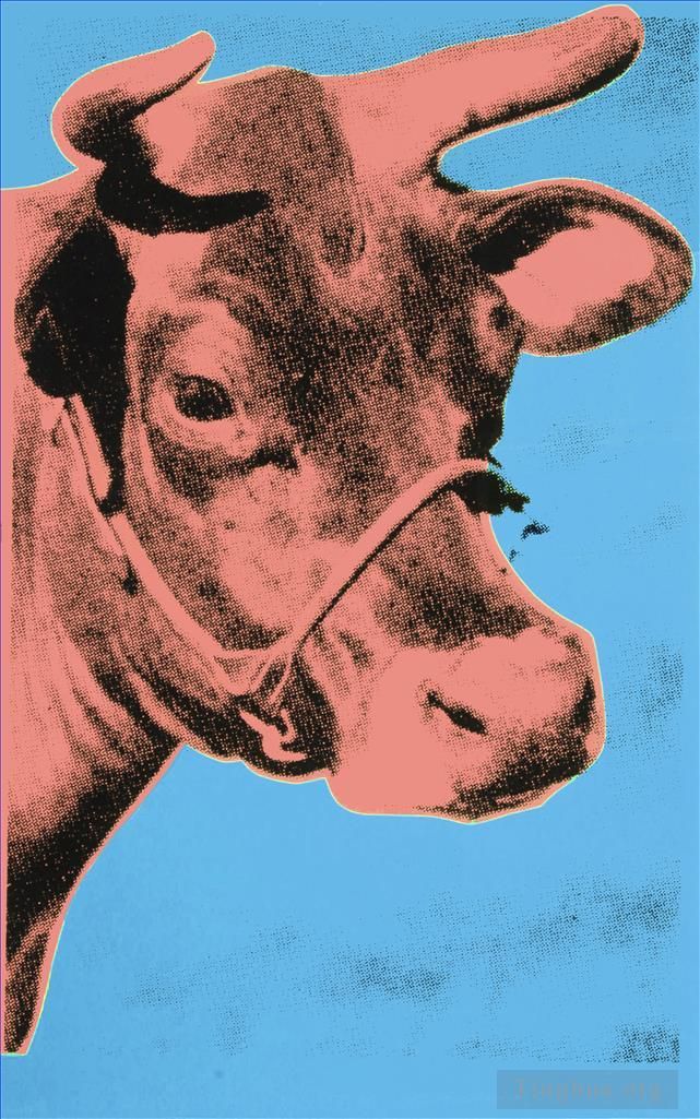 Andy Warhol Types de peintures - Vache 6