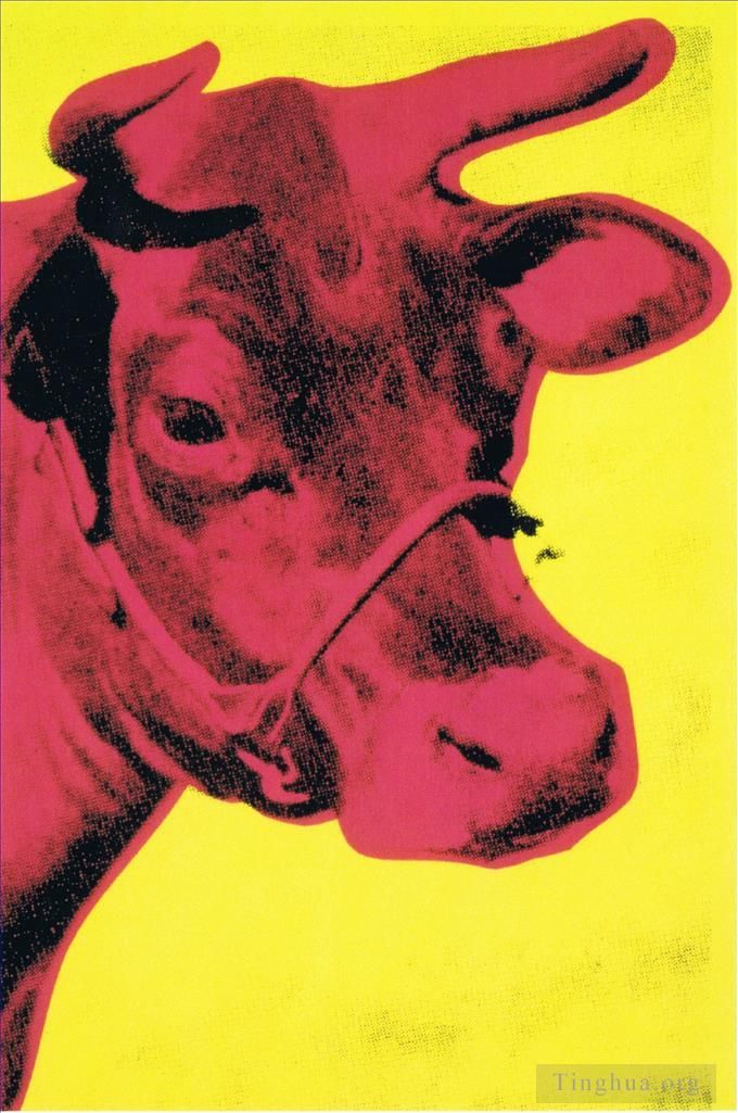 Andy Warhol Types de peintures - Vache jaune