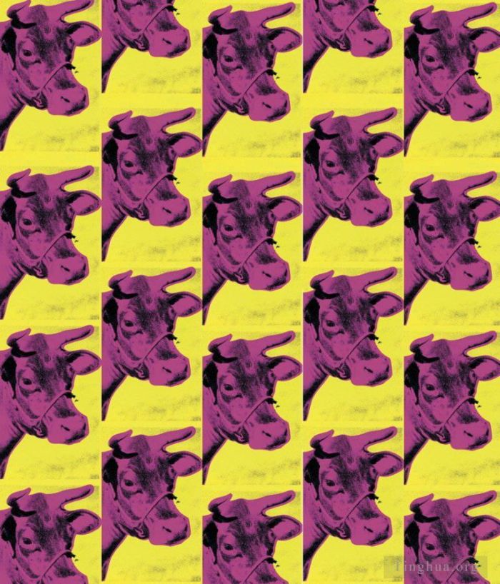 Andy Warhol Types de peintures - Vaches jaunes
