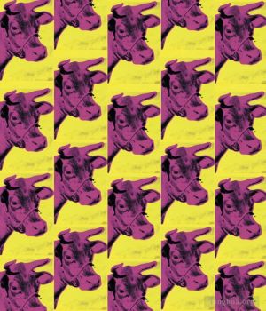 Andy Warhol œuvre - Vaches jaunes