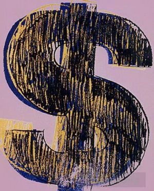 Andy Warhol œuvre - Signe dollar 2