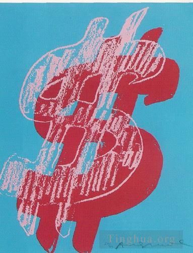 Andy Warhol Types de peintures - Signe dollar