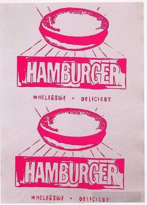 Andy Warhol œuvre - Double hamburger