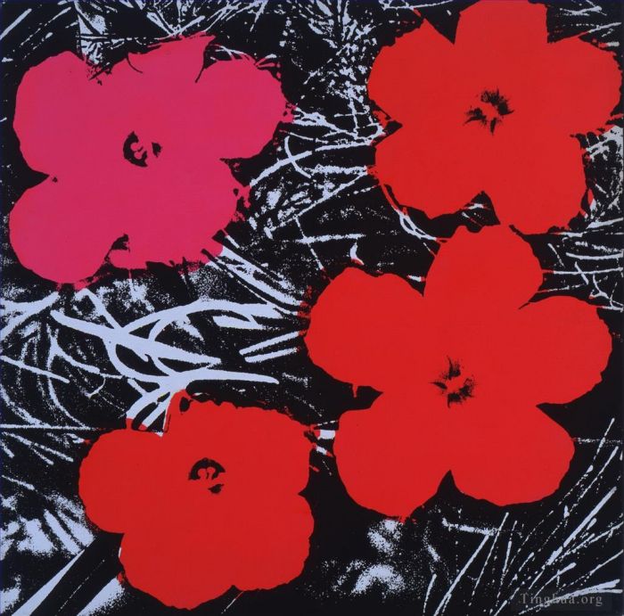 Andy Warhol Types de peintures - Fleurs 3