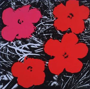 Andy Warhol œuvre - Fleurs 3