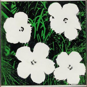 Andy Warhol œuvre - Fleurs 4