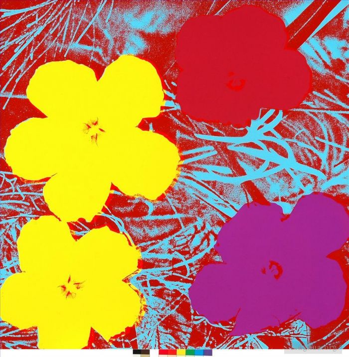Andy Warhol Types de peintures - Fleurs 5
