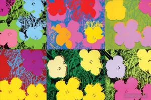 Andy Warhol œuvre - Fleurs 6