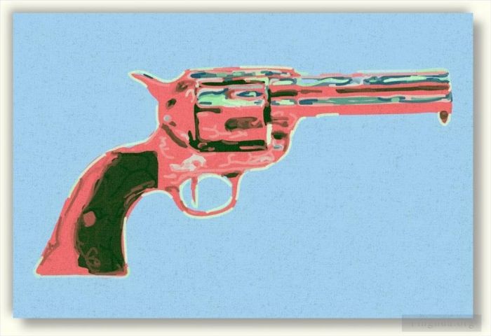 Andy Warhol Types de peintures - Pistolet 4