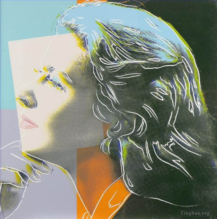Andy Warhol Types de peintures - Ingrid Bergman dans le rôle d'elle-même 3