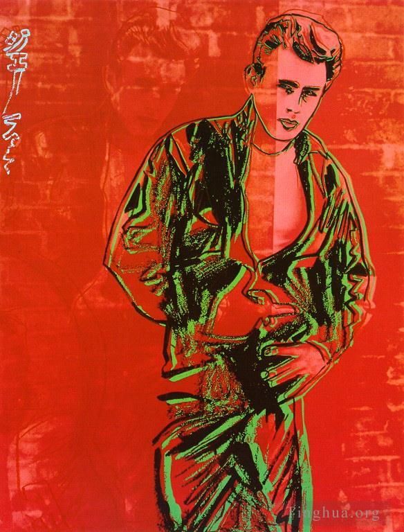 Andy Warhol Types de peintures - James Dean