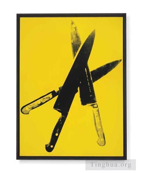 Andy Warhol Types de peintures - Des couteaux