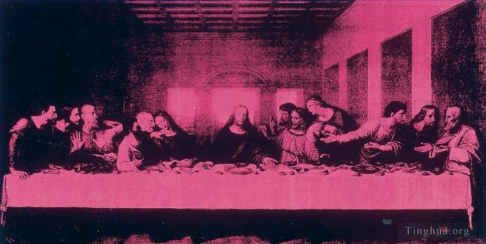Andy Warhol Types de peintures - Dernière Cène Violet