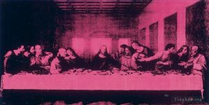 Andy Warhol œuvre - Dernière Cène Violet