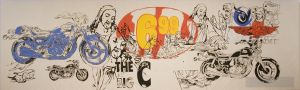Andy Warhol œuvre - Esquisse de la Cène