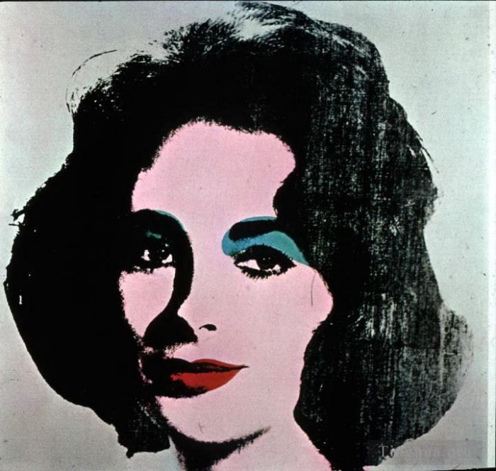 Andy Warhol Types de peintures - Liz Taylor
