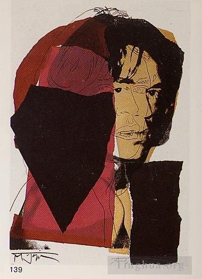 Andy Warhol Types de peintures - Mick Jagger2