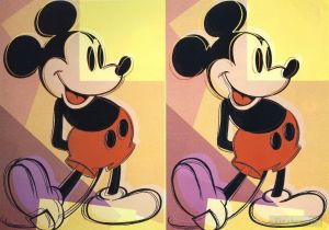 Tous les types de peintures contemporaines - Mickey