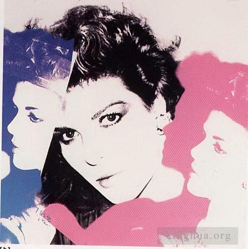 Andy Warhol Types de peintures - Princesse Caroline de Monaco