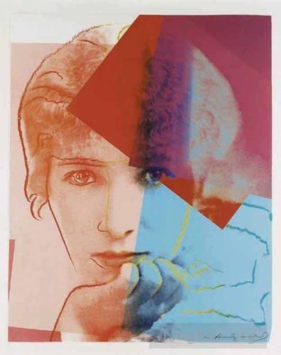 Andy Warhol Types de peintures - Sarah Bernhardt