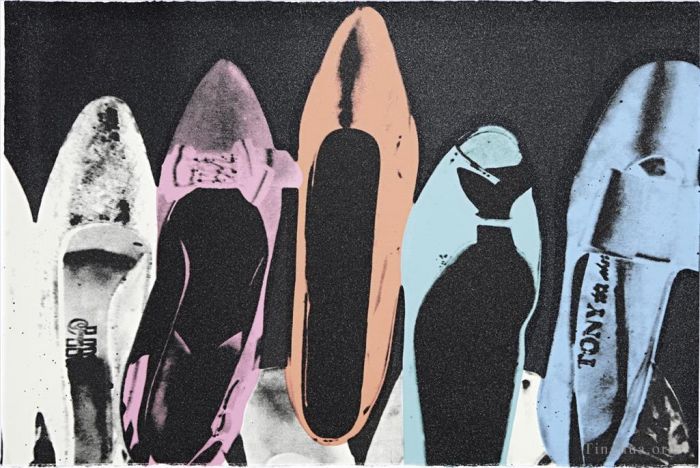 Andy Warhol Types de peintures - Chaussures
