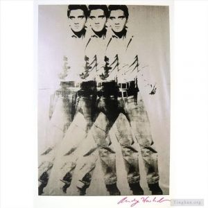 Andy Warhol œuvre - Triple Elvis