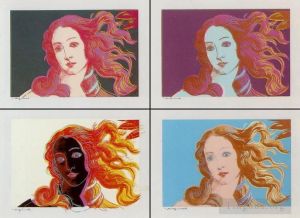 Andy Warhol œuvre - Vénère Dopo Botticelli