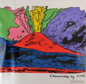Andy Warhol œuvre - Vésuve 3