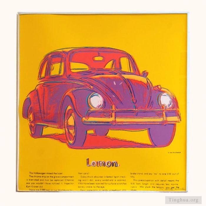 Andy Warhol Types de peintures - Volkswagen