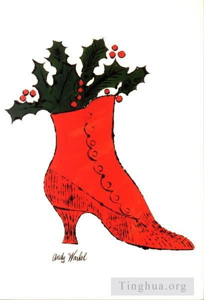 Andy Warhol Types de peintures - Botte rouge avec Holly