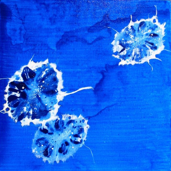Cai Bing Types de peintures - Bleu 2