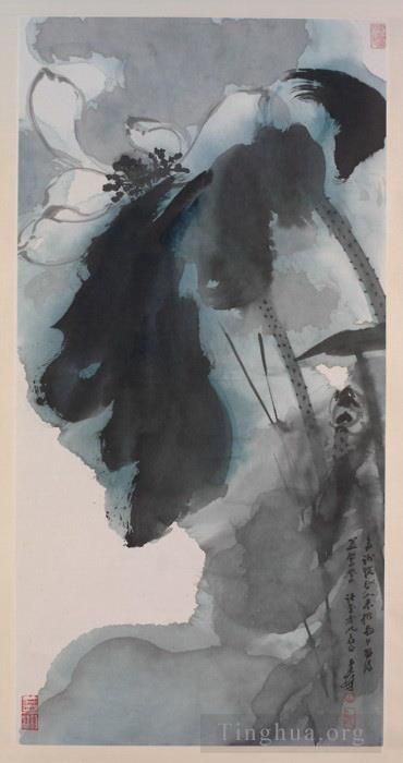 Zhang Daqian Art Chinois - Lotus1965