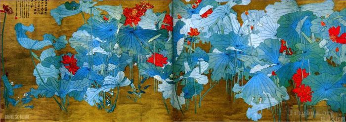 Zhang Daqian Art Chinois - Lotus 31