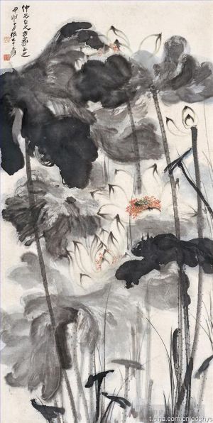 Zhang Daqian œuvre - Lotus7
