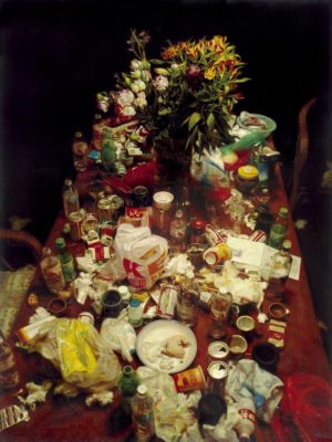 Chang Qing œuvre - Grande table