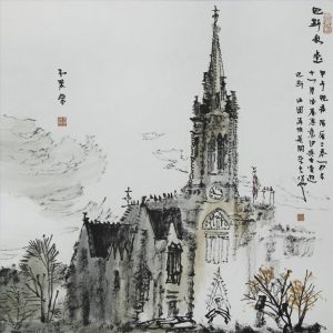 Chen Hang œuvre - Église de Buss